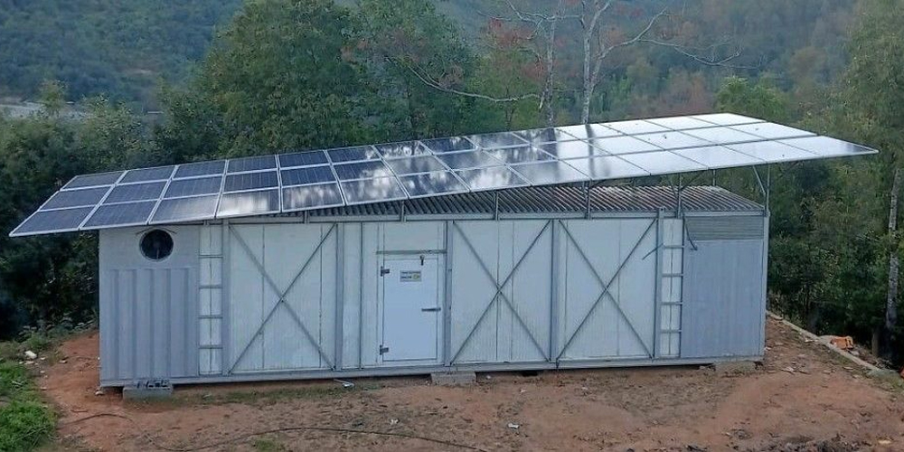 Solar System For Cold Storage in Gaya